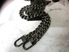 女链条包配件(包配件)链包包链，10mm宽黑色金属链条单肩斜挎小包链子包带