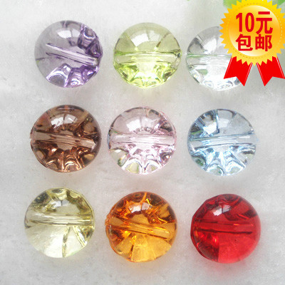 透明水晶扣 儿童纽扣 毛衣扣 衬衫扣 开衫扣 女 装饰扣 扣子 儿童