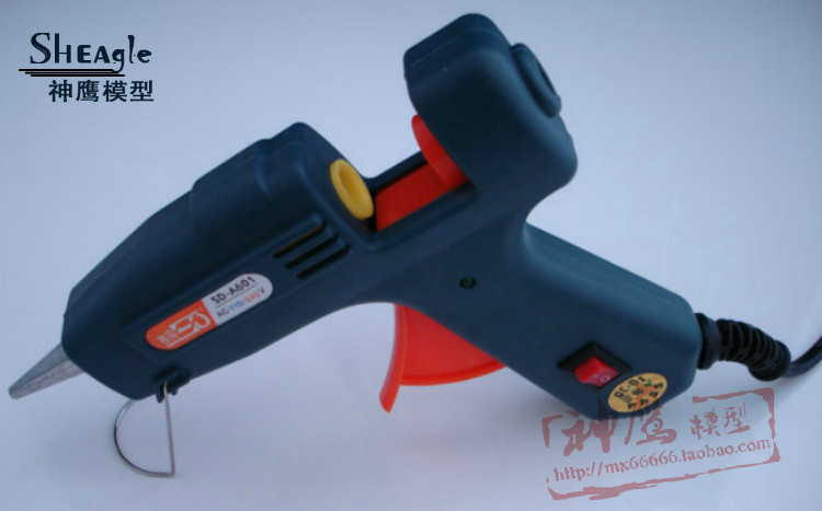 220V/12V 20W 熱熔膠槍 室內室外7MM膠棒用膠槍 航模飛機修補粘合在類目 模玩/動漫/周邊/cos/桌遊, 模型製作工具/輔料耗材中 - 來自Buy2taobao.com提供專業的淘寶代購服務
