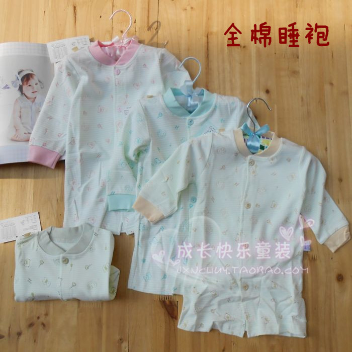 小数点婴儿童睡袍男女童宝宝纯棉春秋睡衣夏季空调护肚服浴袍睡裙在类目 童装/婴儿装/亲子装, 儿童家居服, 家居袍/睡袍中 - 来自Buy2taobao.com提供专业的淘宝代购服务