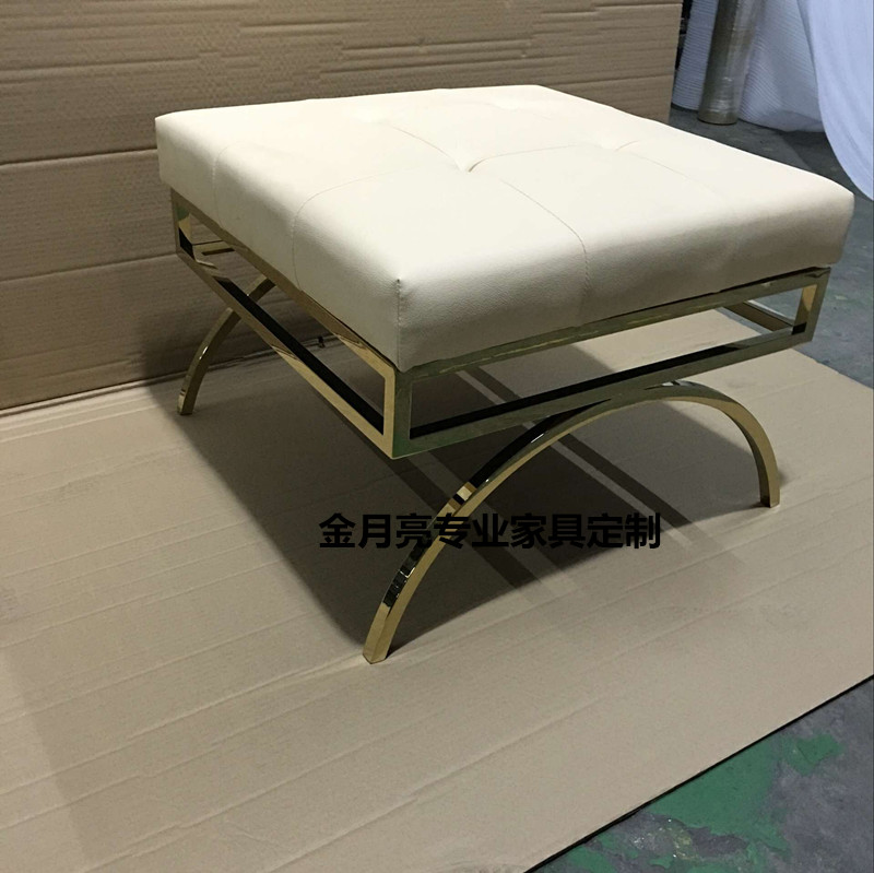 不锈钢奢华沙发凳矮凳个性凳后现代方凳子吧凳床尾凳梳妆凳床边凳|msdalam kategori perabot kediaman, Kerusi kelas, najis, Menukar kasut najis beliau - dari Buy2taobao.com untuk memberikan perkhidmatan ejen Taobao profesional membeli