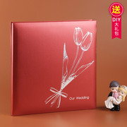ncl日本进口diy情侣相册婚礼，浪漫影集黏贴式家庭创意手工制作礼物
