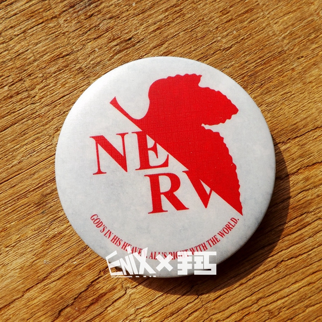 特色底纹 马口铁徽章 58mm 新世纪福音战士 NERV-4|msdalam kategori adat peribadi/Design Services/DIY, pejabat/alat tulis adat, lencana peribadi - dari Buy2taobao.com untuk memberikan perkhidmatan ejen Taobao profesional membeli