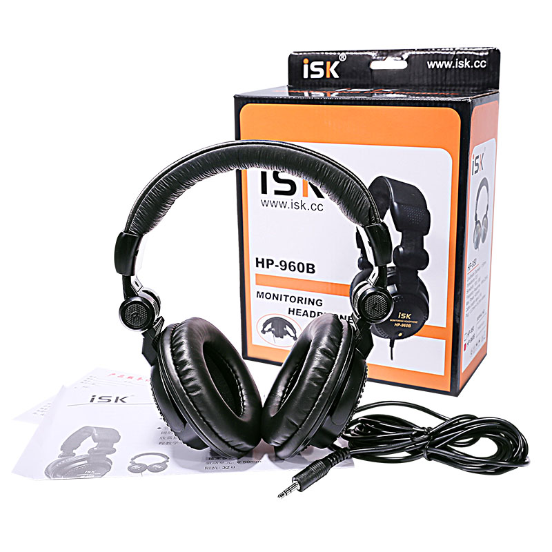 ISK HP-960B Head mounted Monitor headset mobile phone computer go to karaoke Sound recording Monitor music Headphones 3 Rice Noodlesin the Audio appliances , Headphone/Headsets category - from Buy2taobao.com to provide professional Taobao agent buy service