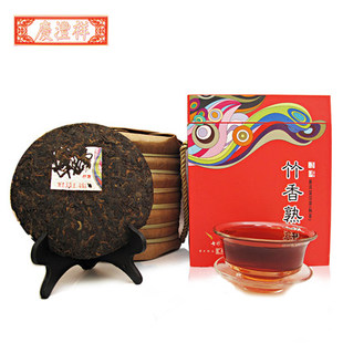 年份好茶 传统笋壳包装 陈香浓郁