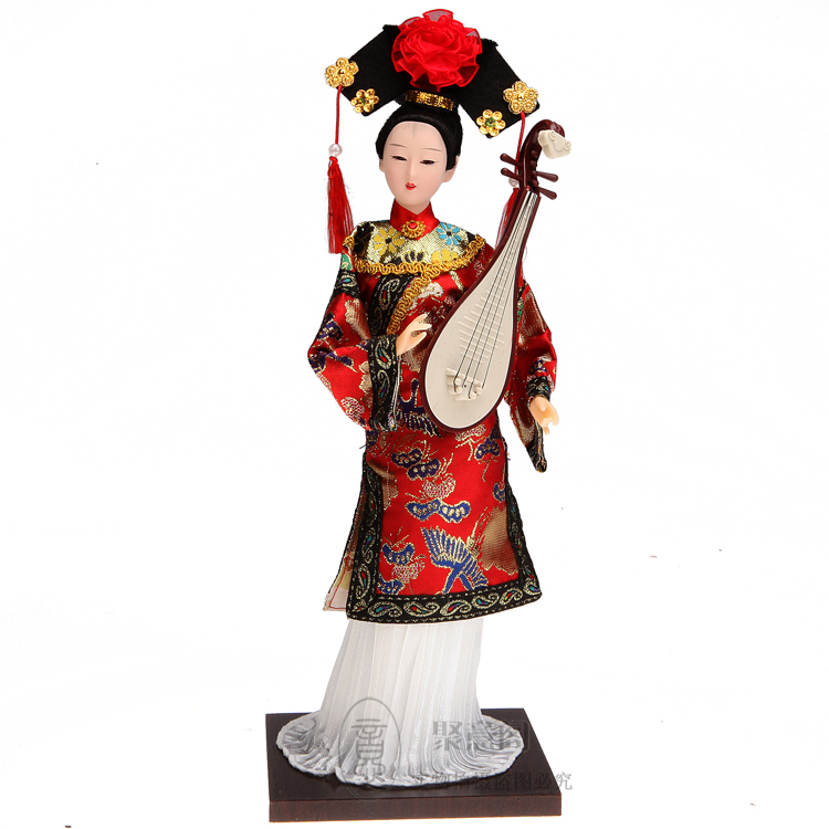 quality goods Chinese Qing Dynasty Ladies character Decoration image Qing Princess a doll 12 court Silk person Arts and Craftsin the Arts and crafts , Folk arts and crafts Features , Silk person category - from Buy2taobao.com to provide professional Taobao agent buy service