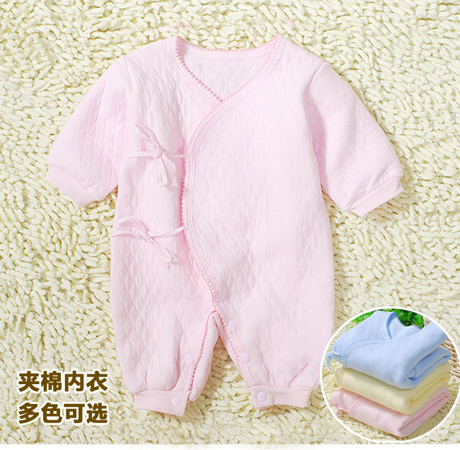 新生儿连体衣秋冬装保暖初生婴儿内衣棉刚出生婴儿冬天衣服0-3月在类目 童装/婴儿装/亲子装, 儿童家居服, 家居服连体衣中 - 来自Buy2taobao.com提供专业的淘宝代购服务