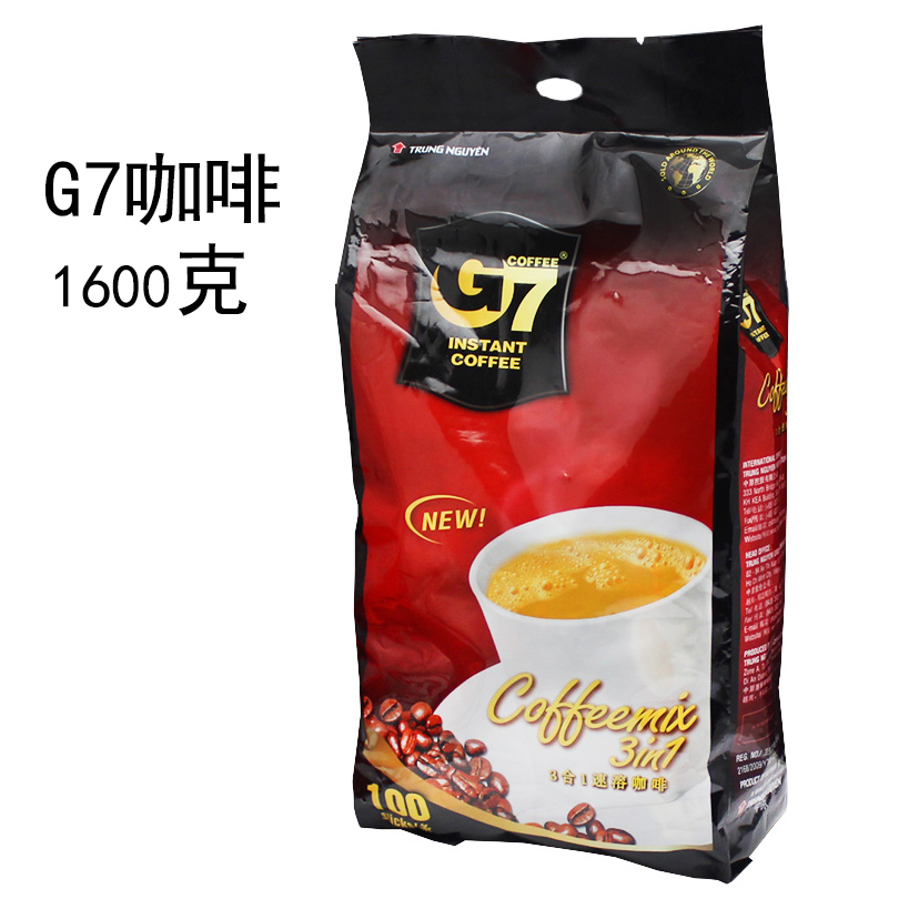 越南进口G7咖啡16g*100条 越南三合一速溶咖啡1600g 包邮|ruв категории кофе/хлопья/напиток, растворимый кофе/кофе/порошок, растворимый кофе - от Buy2taobao.com для оказания профессиональной услуги покупки агента Taobao