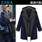 上下架计划:Zara2014冬装新款女装正品代购宽松中长款毛呢外套羊绒大衣秋冬潮