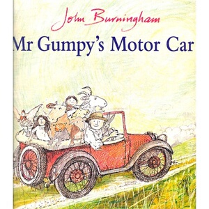 英文原版绘本批发 Mr Gumpy's Motor Car 和甘