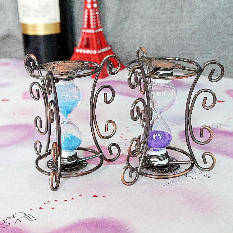 Strange new Home Furnishing hourglass Decoration Iron frame to work in an office decorate Decoration hourglass Classmatein the Home accessories , Decoration category - from Buy2taobao.com to provide professional Taobao agent buy service