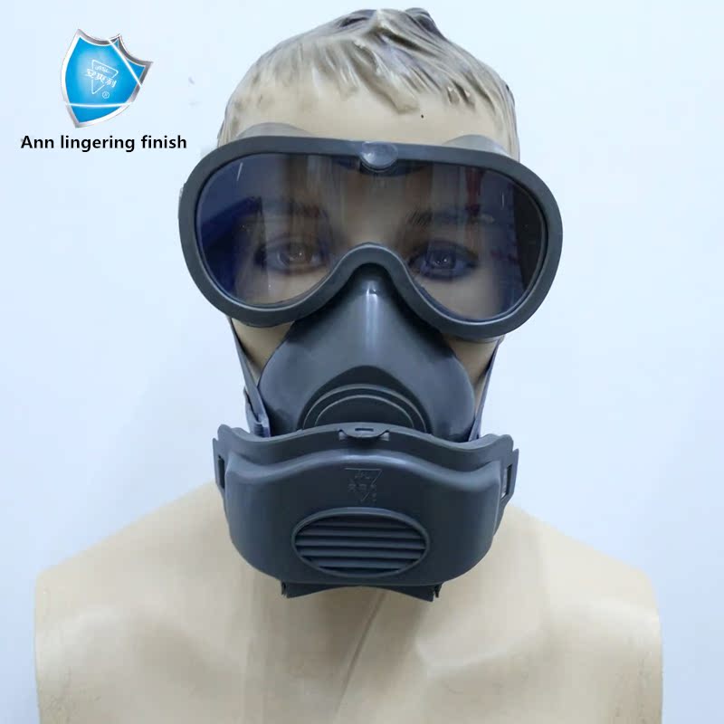 防尘口罩工业粉尘车间劳保橡胶半面罩打磨面具