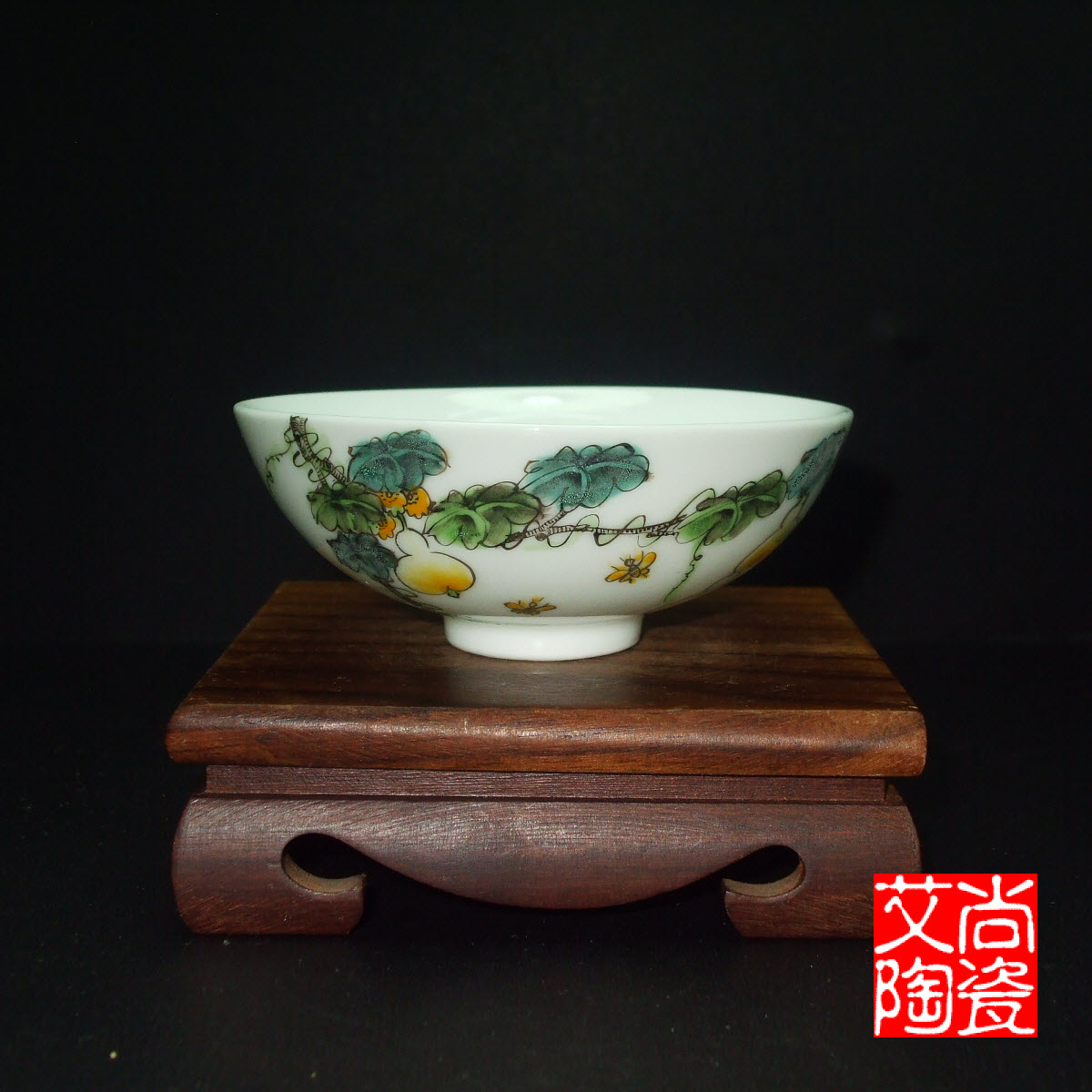 Shendetang Pastel teacup Fencai Ci Hand drawn Tea Cup Jingdezhen ceramics Arts and Crafts Single cup Tea cupin the Tableware , Tea set , Cup category - from Buy2taobao.com to provide professional Taobao agent buy service