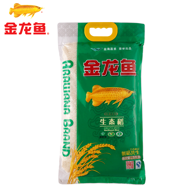 【天猫超市】金龙鱼 优质东北大米4kg/袋 特产品新米饭粮食物稻香