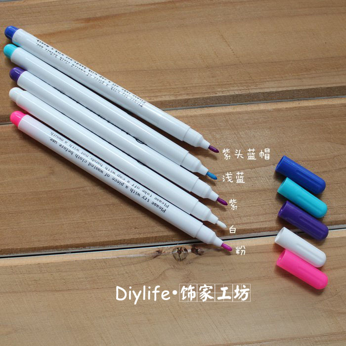 GB2氣消筆/水消筆藍色粉色白色紫色5消失筆色手工拼布工具diy在類目 居家布藝, 縫紉DIY材料、工具及成品, 筆中 - 來自Buy2taobao.com提供專業的淘寶代購服務