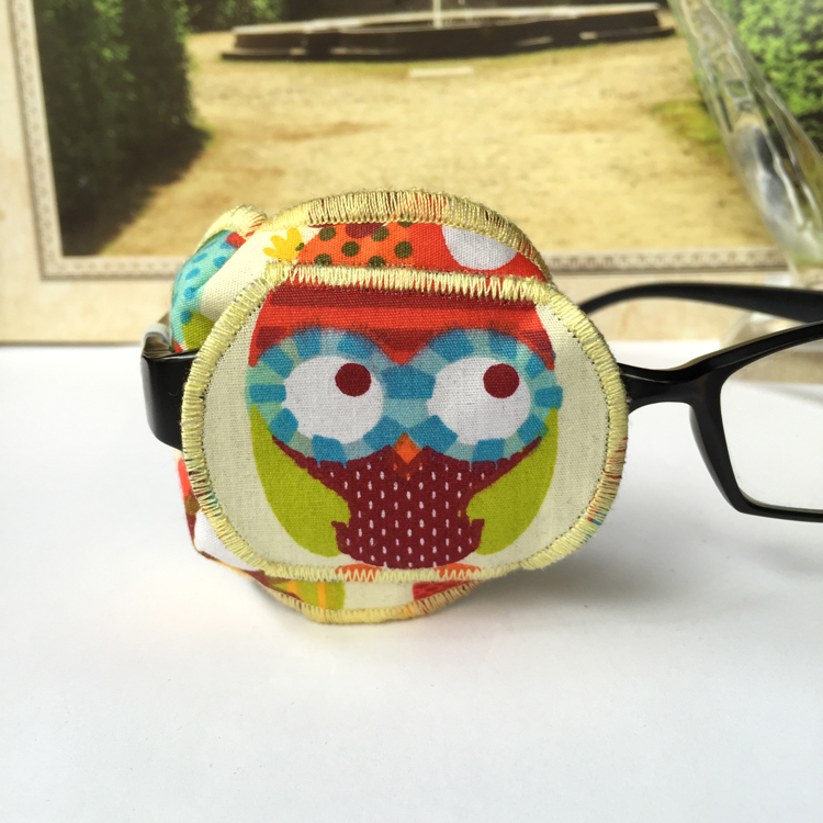 Owl children Amblyopia three-dimensional Eye mask cover Light and thin Simple eye correct Cotton Cartoon Eye stickersin the Home Daily , Protective Equipment , Goggles category - from Buy2taobao.com to provide professional Taobao agent buy service