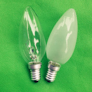 E14 E27 烛型灯泡 尖泡 水晶灯专用泡 装饰灯泡 透明 磨砂灯泡