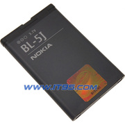 诺基亚5236 5802XM C3 5230 3020 X1-00 BL-5J手机电池