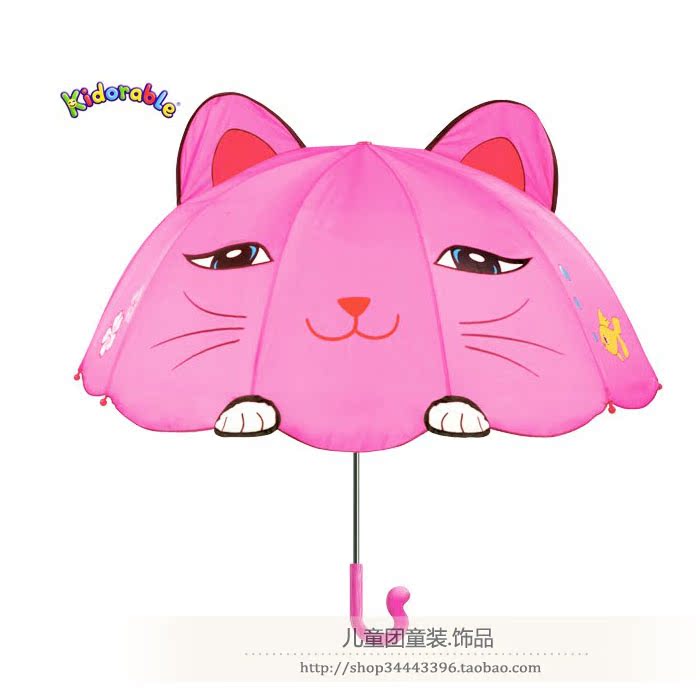Y+童伞kidorable正品小猫3D立体造型儿童雨伞宝宝晴雨伞小童雨伞|ruв категории начало ежедневно, зонтик/дождь/дождь/водостойкость, зонтик - от Buy2taobao.com для оказания профессиональной услуги покупки агента Taobao