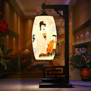 中式古典景德镇陶瓷灯饰客厅卧室台灯卧室床头欧式装饰台灯卧室灯