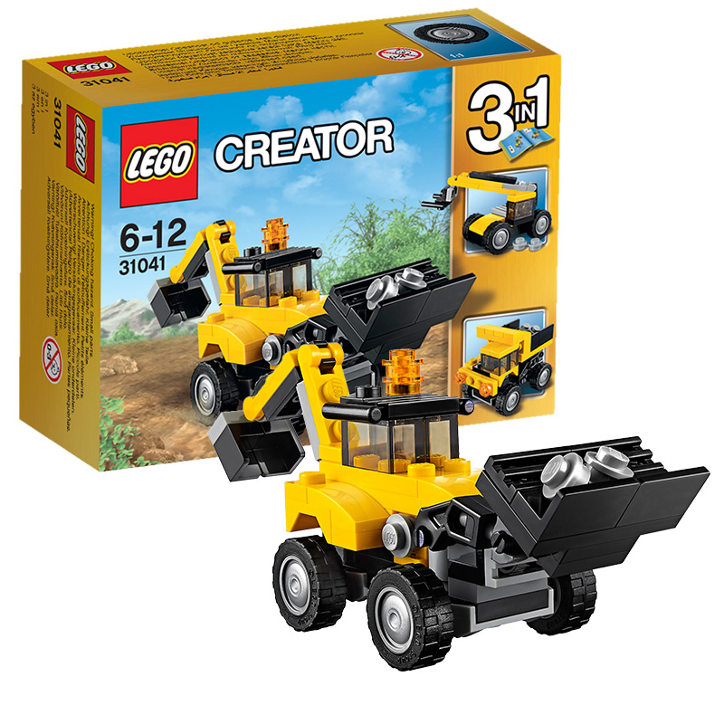 乐高创意百变组31041 工程车辆LEGO  CREATOR 玩具积木拼插益智