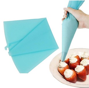反复使用硅胶裱花袋 挤花袋 挤奶油袋 蛋糕曲奇裱花袋不含嘴