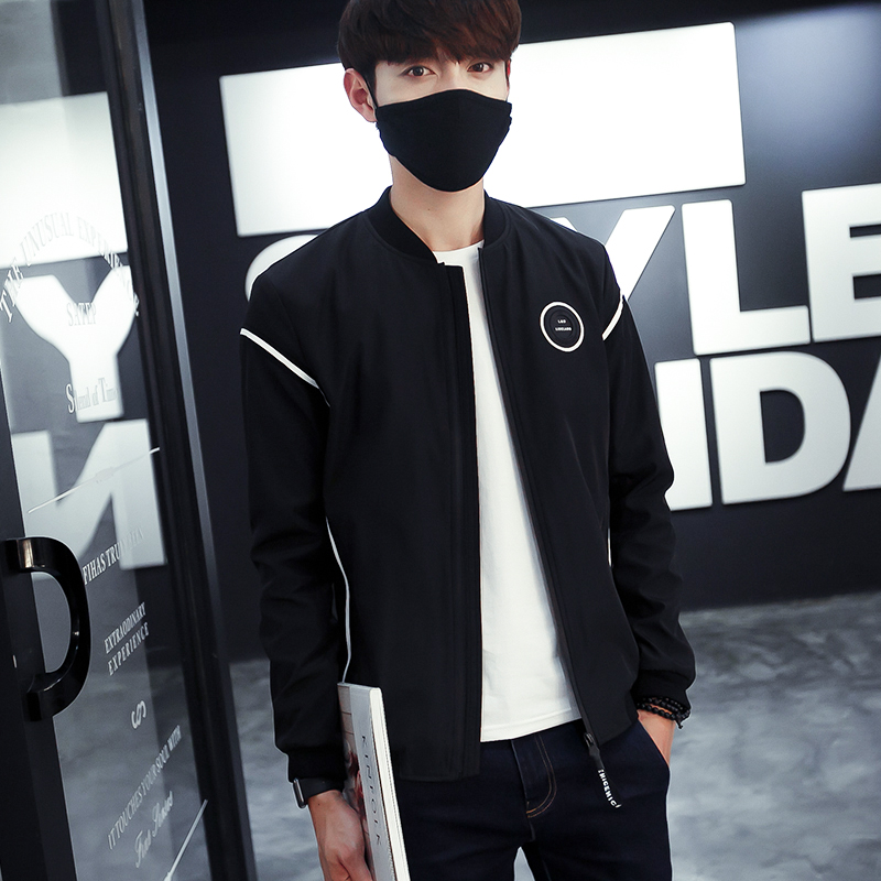 2018 Spring and autumn season new pattern man Jacket Trend Korean Edition mlb Self cultivation leisure time coat Jacket jacketin the Men's clothing, Jacket category - from Buy2taobao.com to provide professional Taobao agent buy service