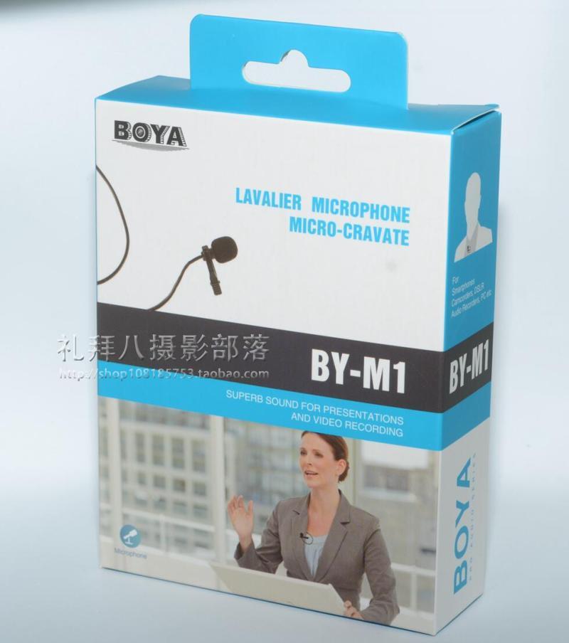 BOYA BY-M1領夾麥克風專業攝像機話筒單反采訪錄音手機小蜜蜂博雅在類目 影音電器, 麥克風/話筒中 - 來自Buy2taobao.com提供專業的淘寶代購服務