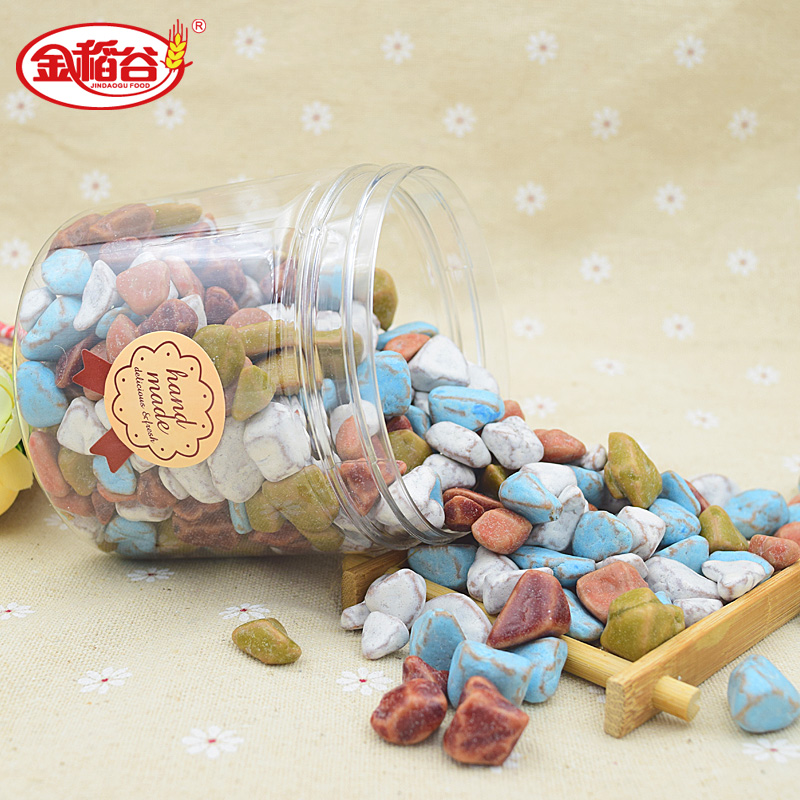 80后经典怀旧零食 彩色石头糖 巧克力 酸奶 奶
