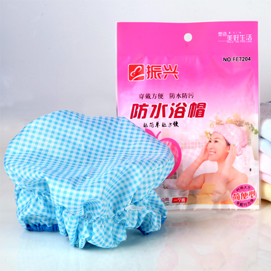 家用可愛韓國成人洗澡防水塑料洗浴帽男女款洗頭發長發焗油包頭巾在類目 家庭/個人清潔工具, 個人洗護清潔用具, 浴帽中 - 來自Buy2taobao.com提供專業的淘寶代購服務