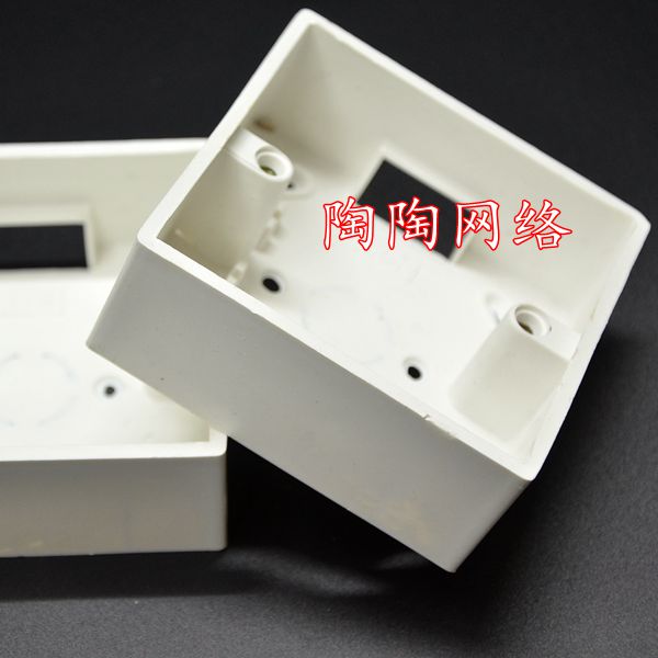 底盒 插座面板 86型明装底盒 加厚明装底盒 工插座盒在类目 电子/电工, 底盒, 开关/插座底盒中 - 来自Buy2taobao.com提供专业的淘宝代购服务