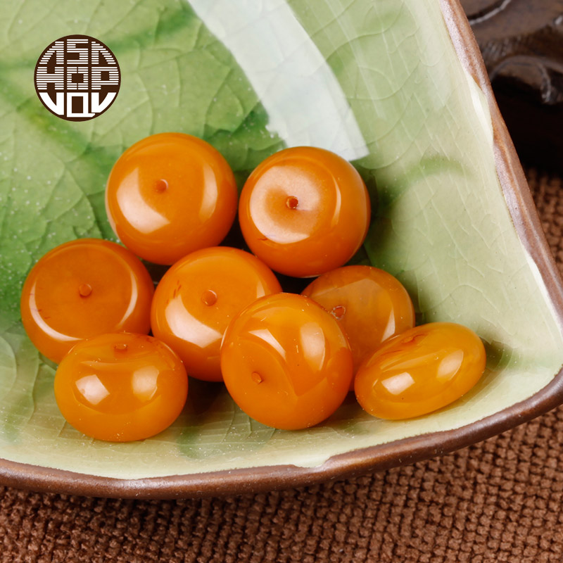 升谦 天然俄罗斯老蜜蜡 算盘珠鼓珠隔珠隔片 散珠 鸡油黄10-13mm在类目 珠宝/钻石/翡翠/黄金, 天然琥珀(新), 其他中 - 来自Buy2taobao.com提供专业的淘宝代购服务