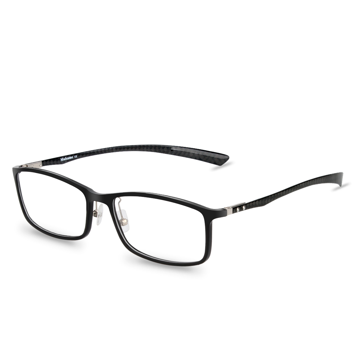 碳纤维眼镜框 男 全框近视眼镜 复古超轻眼镜架 女 平光眼镜