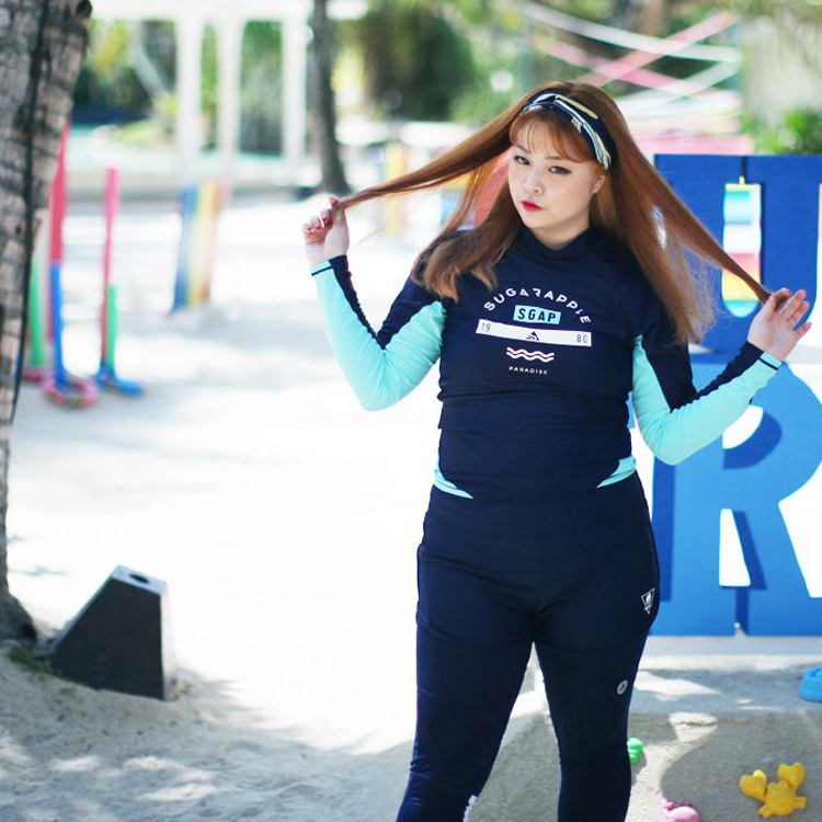 韩国潜水服长袖长裤防晒水母衣女加大码 漂流浮潜水衣胖妹妹泳衣|ruв категории открытый/альпинизм/в поход/Поездки товаров, открытый одежды, водолазный костюм - от Buy2taobao.com для оказания профессиональной услуги покупки агента Taobao