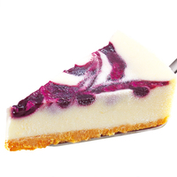 蓝莓蛋糕必备蓝莓酱-圳蓝莓水果生日蛋糕 黑越