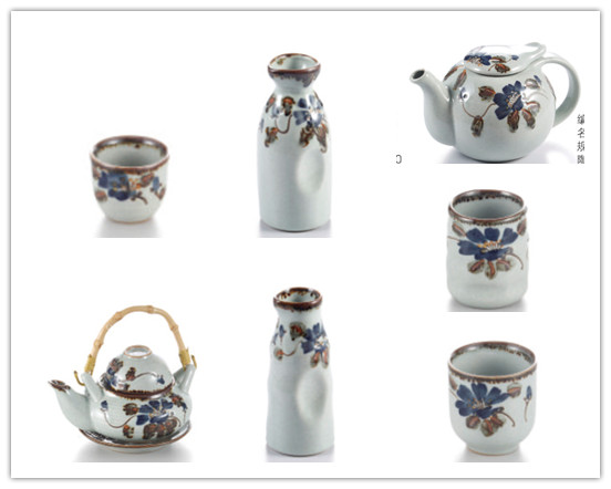 Japanese teapot Clear glass ceramics Clear flagon Seafood food Sushi Ceramic tablewarein the Tableware , Tea set , Teapot category - from Buy2taobao.com to provide professional Taobao agent buy service