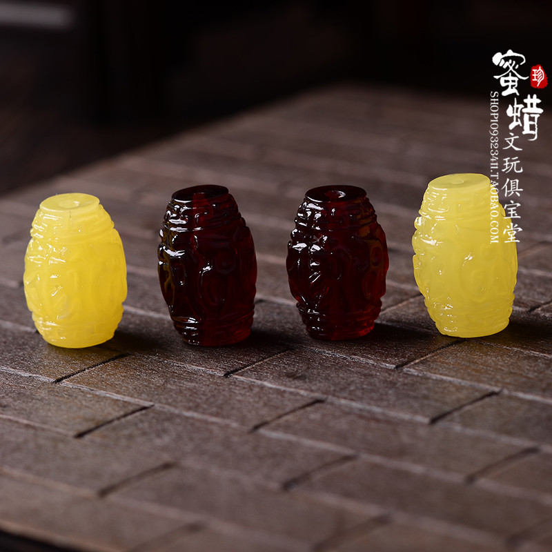 天然原矿蜜蜡血珀雕刻桶珠手链DIY星月金刚配饰 顶珠腰珠手工雕刻|ruв категории Украшения,ювелирные изделия, Diy аксессуары, Другие diy украшения, аксессуары - от Buy2taobao.com для оказания профессиональной услуги покупки агента Taobao