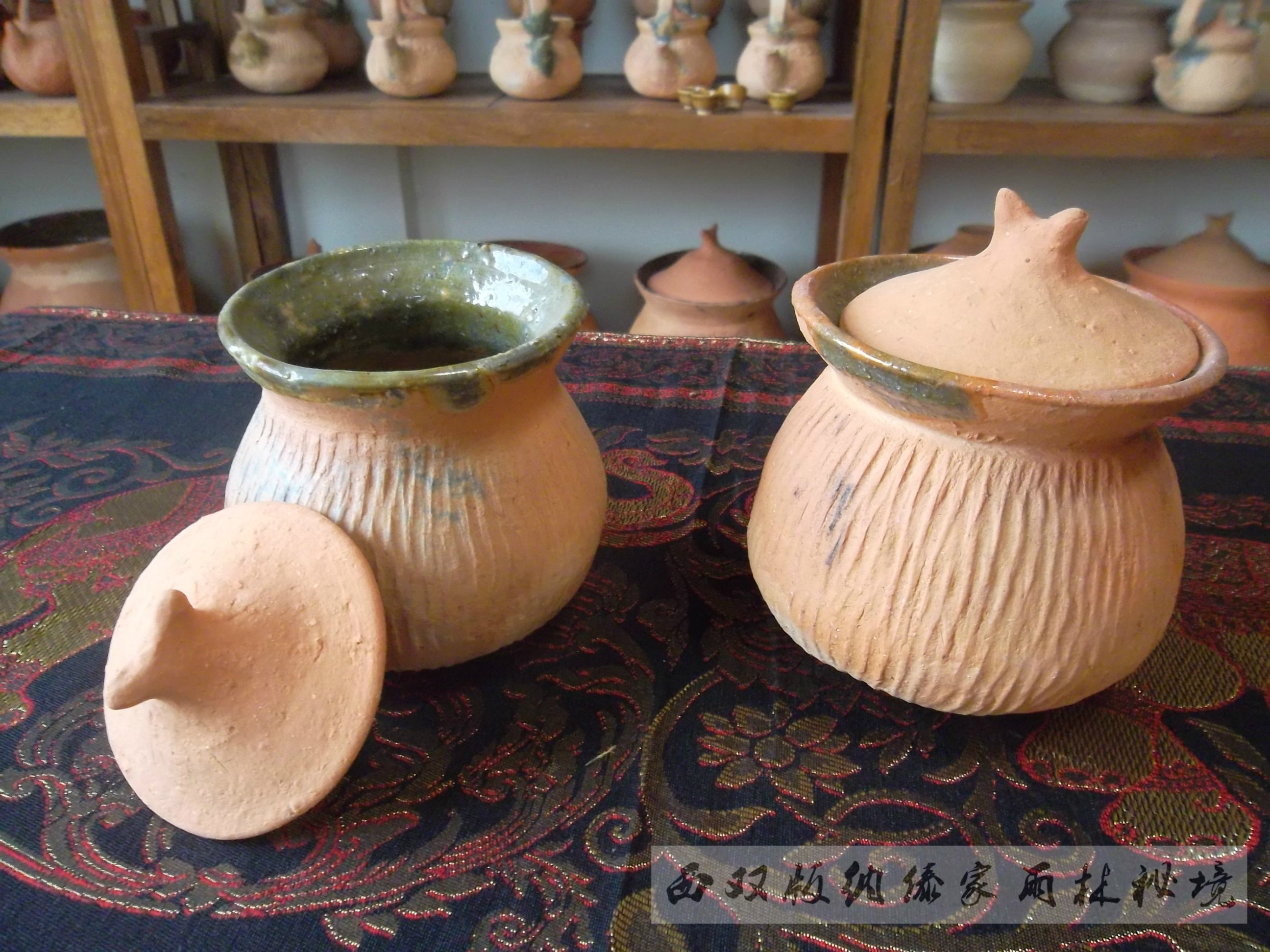 傣陶小茶罐储物罐堡汤罐版纳特产傣族传统慢轮手工柴烧工艺包邮|ruв категории Ручная работа, национальных меньшинств, в особенности ремесла, Дай - от Buy2taobao.com для оказания профессиональной услуги покупки агента Taobao