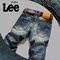 上下架计划:fura Lee男士牛仔裤弹力韩版直筒修身男装秋季黑色牛仔长裤子复古