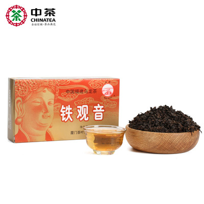 中茶 海堤 福建乌龙茶 AT200铁观音 一级 盒装125g