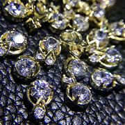 日系美甲材料，日本奢华金色锆石镶钻美甲，金属饰品单颗价