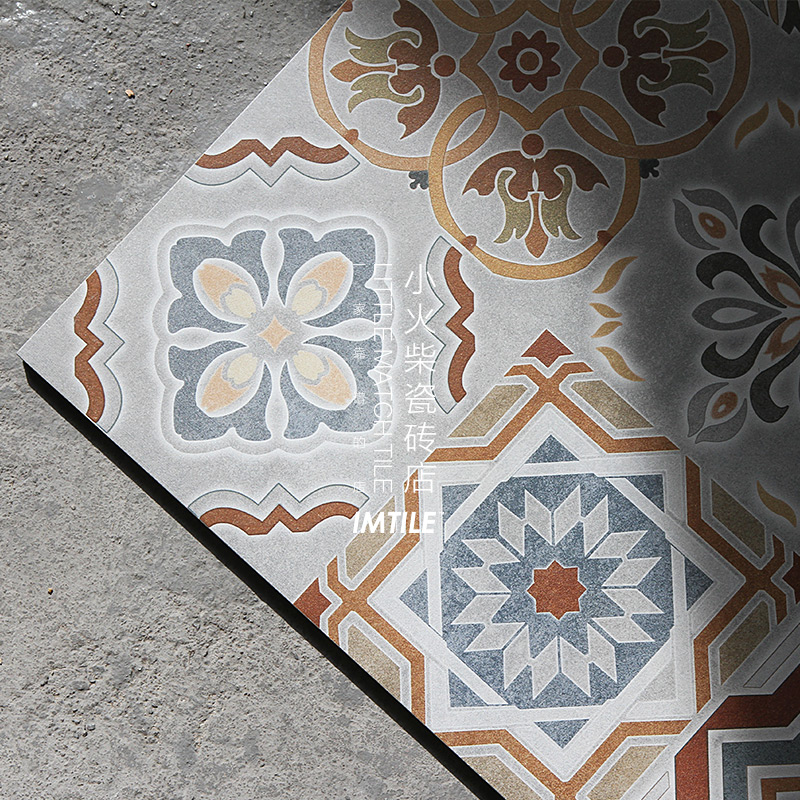 pop Exotic Public Cement brick Tile Character Totems colour floor tile Wall tile 600 600in the Decoration main material , Ceramic tile , Antique brick (Including culture stone) category - from Buy2taobao.com to provide professional Taobao agent buy service