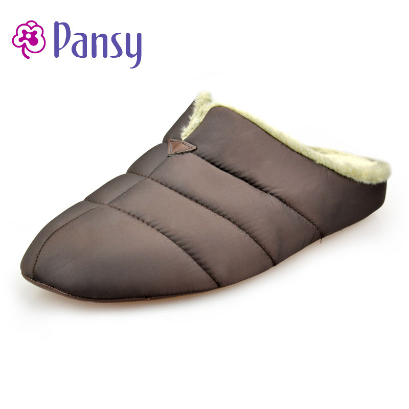Pansy2017冬情侶男女家居毛絨室內地板包頭加厚保暖棉拖鞋9675在類目 流行男鞋, 拖鞋中 - 來自Buy2taobao.com提供專業的淘寶代購服務