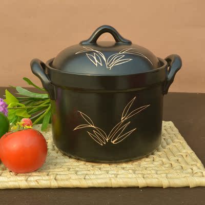 标题优化:砂锅 炖锅 陶瓷8L 3100ml 锂瓷煲 花桶锅 砂锅 汤锅 煲汤
