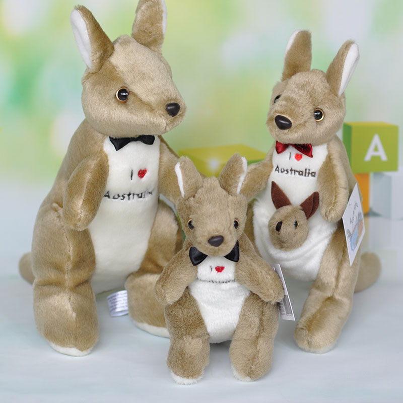 wholesale Plush Toys kangaroo A Large Australian Kangaroo Doll DD1 +in the Toy/Childs/Puzzle/Building block/Model , Plush Fabric Toys category - from Buy2taobao.com to provide professional Taobao agent buy service