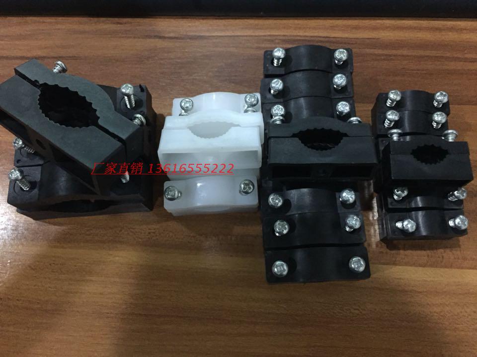 中号圆形线夹 电缆电线固定夹塑料夹子 圆型二