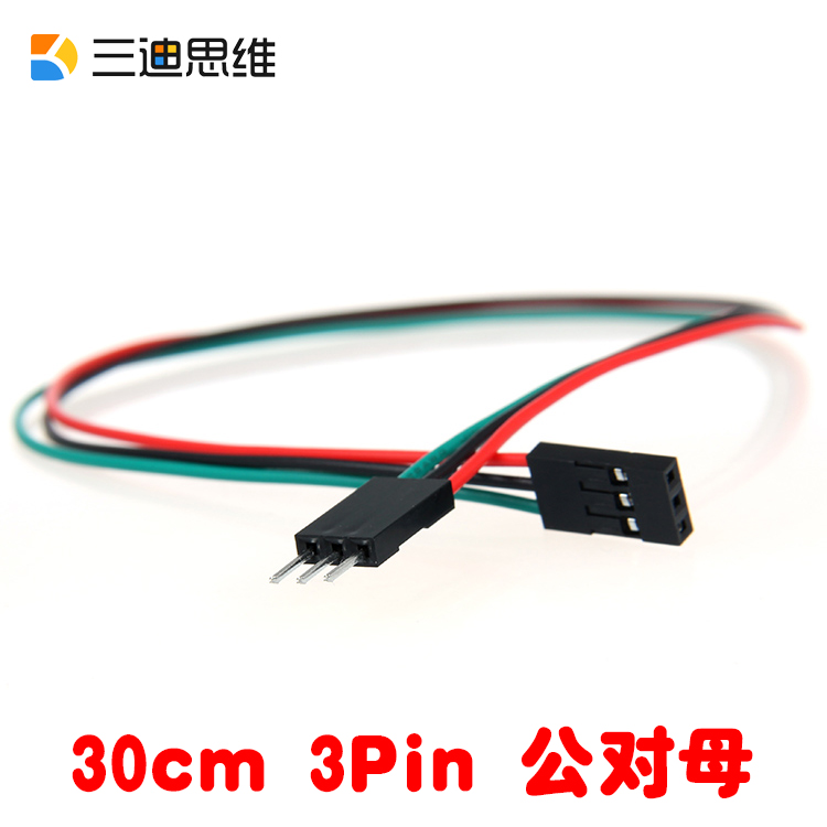 30cm公对母3pin杜邦线面包线实验跳线arduino彩色主板电子排线在类目 3C数码配件, 电子元器件市场, 线材/线类, 连接线中 - 来自Buy2taobao.com提供专业的淘宝代购服务