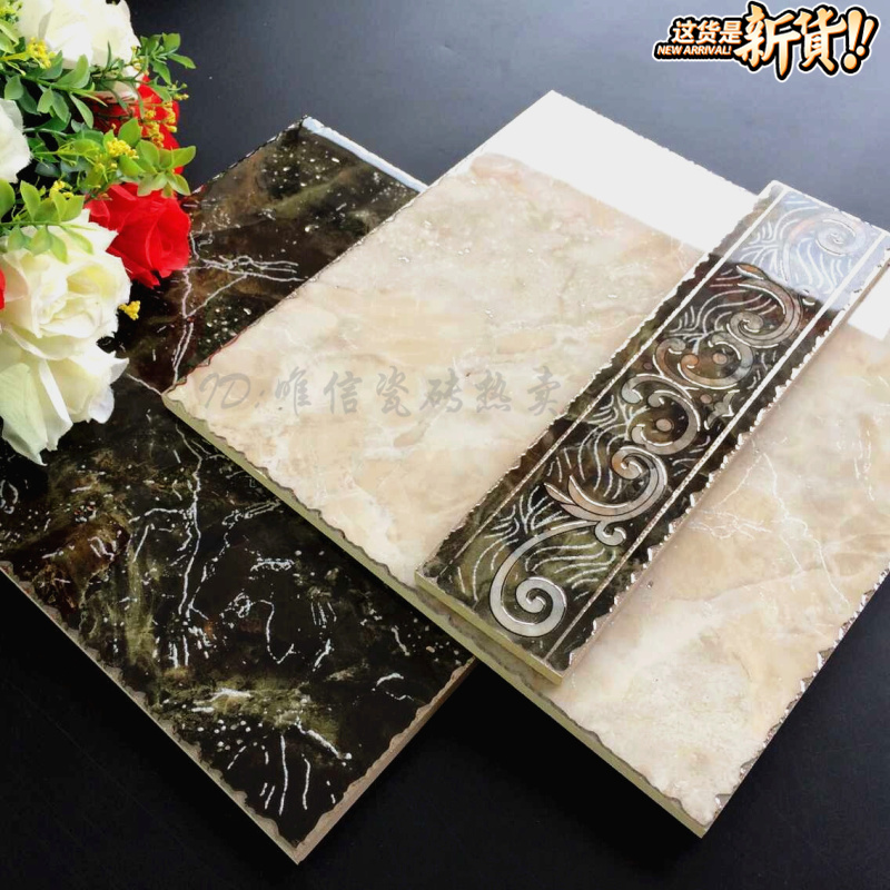 欧式镀金抛晶砖300闪粉抛金砖 电视背景墙砖厨房卫生间瓷砖阳台砖在类目 家装主材, 瓷砖, 抛晶砖中 - 来自Buy2taobao.com提供专业的淘宝代购服务