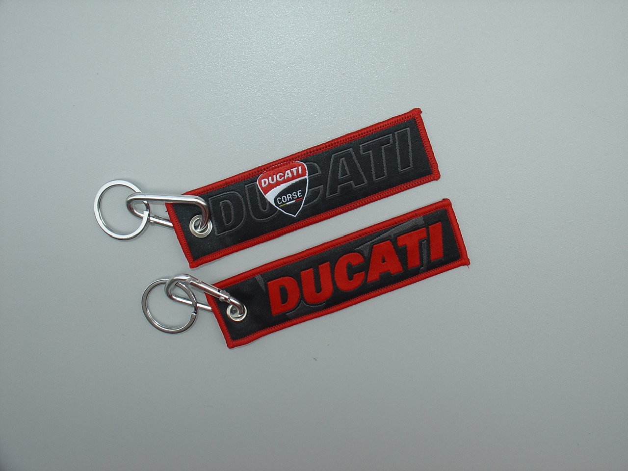 Ducati Key buckle Double-sided embroidery buckle/Creative Keychain/Fans Keychainin the Motorcycle/Equipment/Fitting , Others Motorcycle Accessories category - from Buy2taobao.com to provide professional Taobao agent buy service