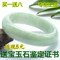 上下架计划:正品包邮 天然翡翠手镯A货 浅绿色冰糯种 飘花女玉镯子 带证书